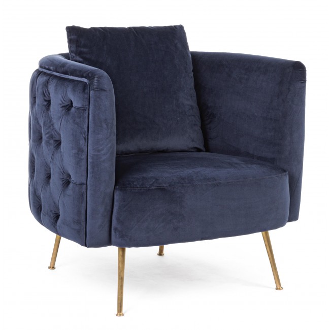 POLTRONA TENBURY BLU